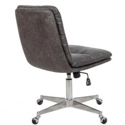 Stefeen Gray Back support Office Chair by Homy Casa -Homy Casa Shop gray homy casa task chairs steffen grey office chair 1f 1000