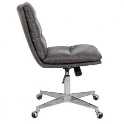 Stefeen Gray Back support Office Chair by Homy Casa -Homy Casa Shop gray homy casa task chairs steffen grey office chair 4f 1000