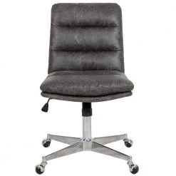Stefeen Gray Back support Office Chair by Homy Casa -Homy Casa Shop gray homy casa task chairs steffen grey office chair c3 1000