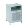 Isaiah Light Green Storage Cabinet with Door by Homy Casa -Homy Casa Shop green homy casa accent cabinets isaiah 64 1000