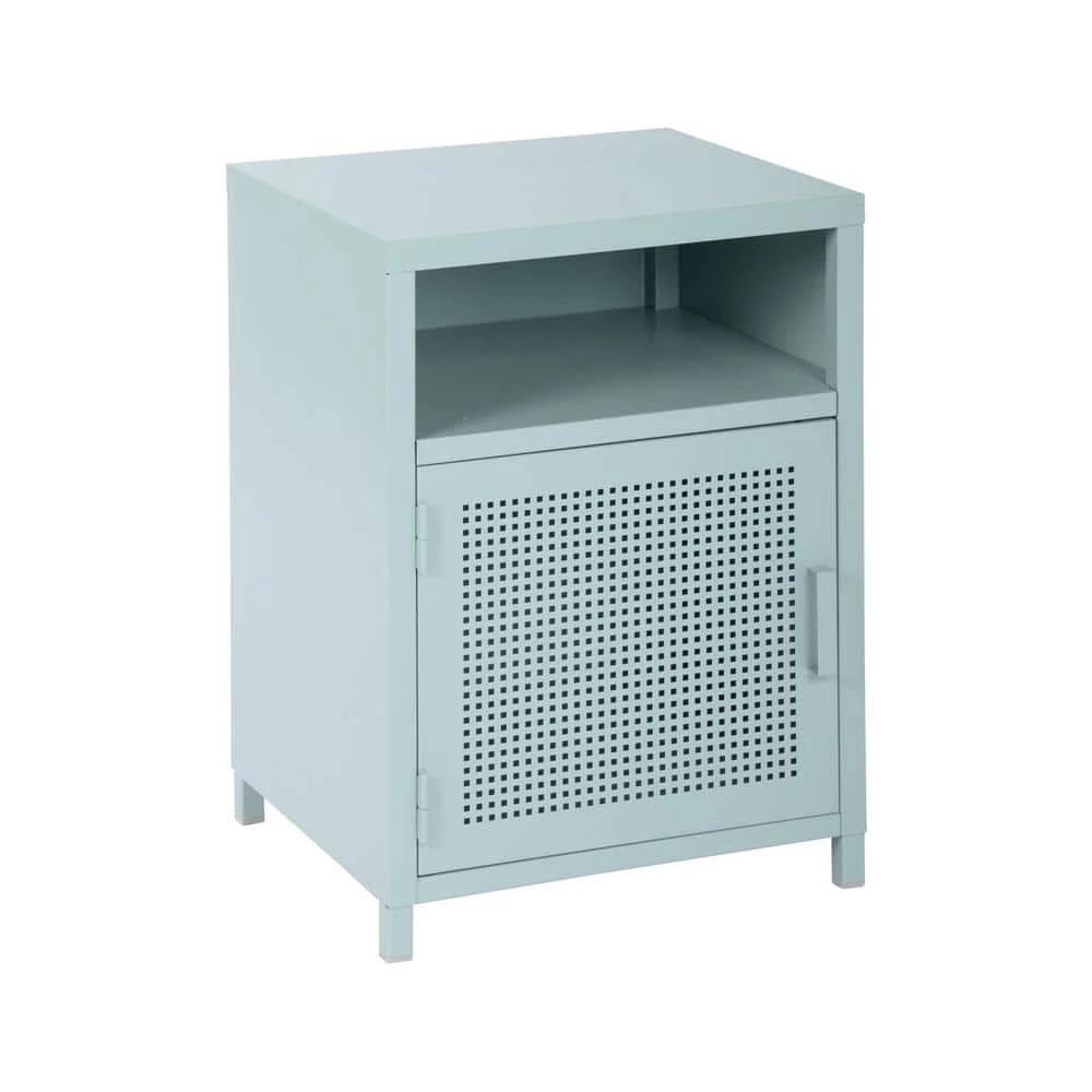 Isaiah Light Green Storage Cabinet with Door by Homy Casa 3 Isaiah Light Green Storage Cabinet with Door by Homy Casa