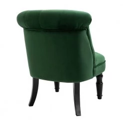 Kostic Green Velvet Accent Chair by Homy Casa 16 Kostic Green Velvet Accent Chair by Homy Casa -Homy Casa Shop green homy casa accent chairs kostic green 1f 1000