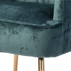 Wing Green Fabric Upholstered Wing Back Leisure Arm Chair by Homy Casa -Homy Casa Shop green homy casa accent chairs wing green ice floss fa 1000