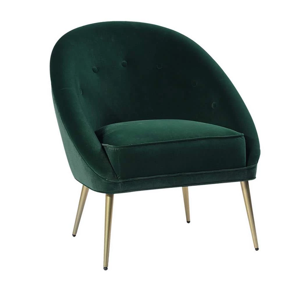 Leisure Velvet Dining Chairs Upholstered Accent Leisure Chairs Makeup Dressing Stool Living Room Sofa Chair Modern Green by Homy Casa 3 Leisure Velvet Dining Chairs Upholstered Accent Leisure Chairs Makeup Dressing Stool Living Room Sofa Chair Modern Green by Homy Casa