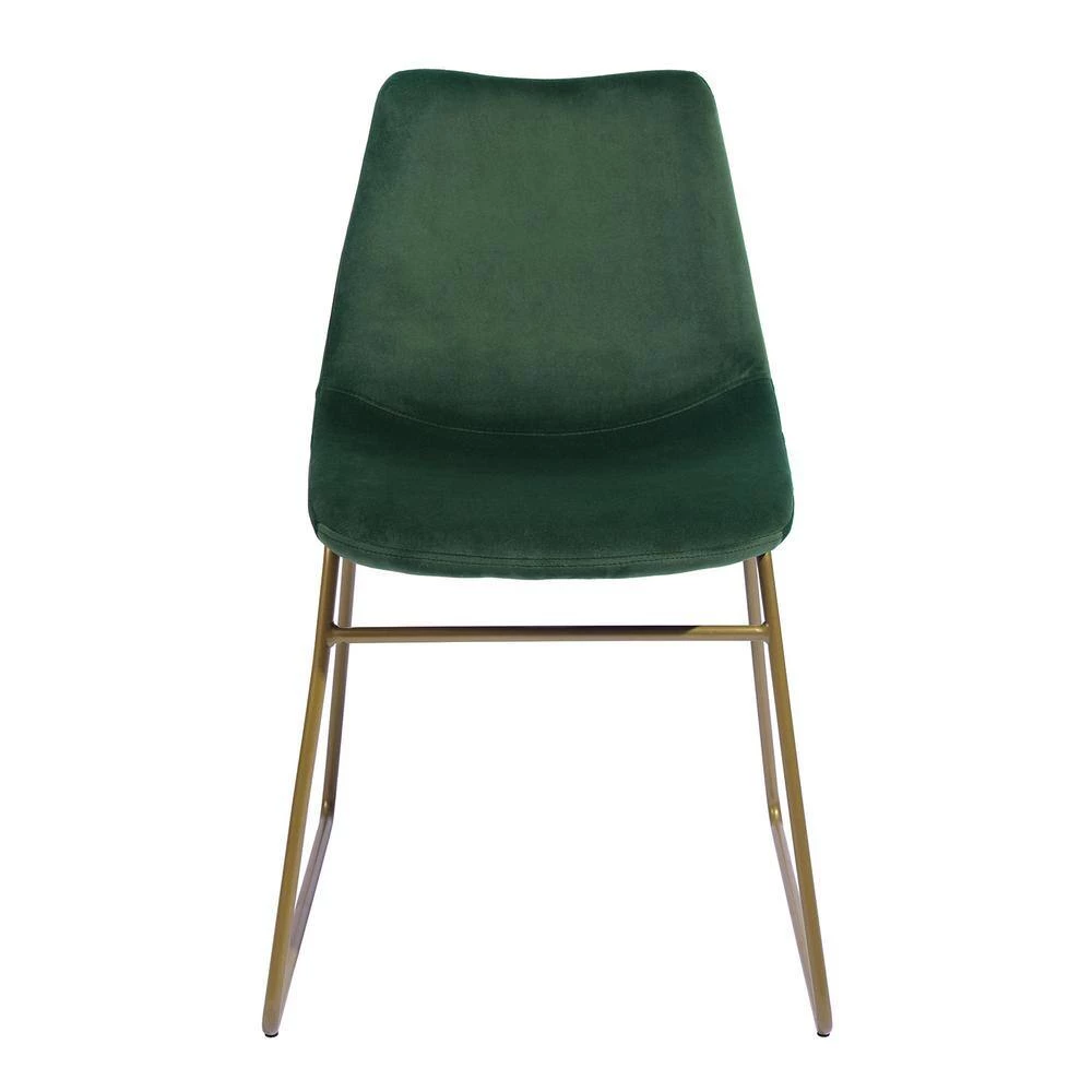 Batassel Velvet Upholstered Dining Chair (Set of 2) by Homy Casa 6 Batassel Velvet Upholstered Dining Chair (Set of 2) by Homy Casa - Image 4