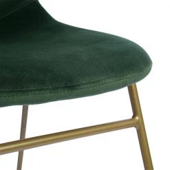 Batassel Velvet Upholstered Dining Chair (Set of 2) by Homy Casa 19 Batassel Velvet Upholstered Dining Chair (Set of 2) by Homy Casa -Homy Casa Shop green homy casa dining chairs hd batassel velvet dgreen fa 1000