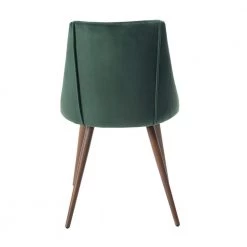 Smeg Green Velvet Upholstered Side Dining Chairs(Set of 2) by Homy Casa -Homy Casa Shop green homy casa dining chairs smeg tiaanium 32mm lmkz 66 1000