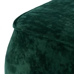 Rondae Green Ice Velvet Ottoman by Homy Casa 15 Rondae Green Ice Velvet Ottoman by Homy Casa -Homy Casa Shop green homy casa ottomans rondae icecrush green 44 1000