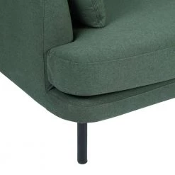 Clemency 85 in. W Square Arm Fabric Upholstered Contemporary Straight Sofa in Green by Homy Casa -Homy Casa Shop green three homy casa sofas couches clemency three 66 1000