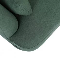 Clemency 85 in. W Square Arm Fabric Upholstered Contemporary Straight Sofa in Green by Homy Casa -Homy Casa Shop green three homy casa sofas couches clemency three 76 1000