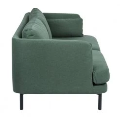 Clemency 85 in. W Square Arm Fabric Upholstered Contemporary Straight Sofa in Green by Homy Casa -Homy Casa Shop green three homy casa sofas couches clemency three c3 1000