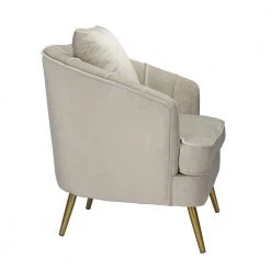 HD-TACKO Grey Velvet Armchair by Homy Casa 18 HD-TACKO Grey Velvet Armchair by Homy Casa -Homy Casa Shop grey homy casa accent chairs hd tacko grey 4f 1000