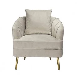 HD-TACKO Grey Velvet Armchair by Homy Casa 17 HD-TACKO Grey Velvet Armchair by Homy Casa -Homy Casa Shop grey homy casa accent chairs hd tacko grey c3 1000