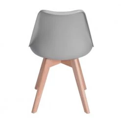 Frankfurt Grey Upholstered Side Chair ( Set of 4 ) by Homy Casa -Homy Casa Shop grey homy casa dining chairs frankfurt grey b fa 1000