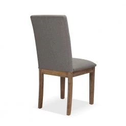 Nathania Grey Upholstered Side Dining Chairs (Set of 2) by Homy Casa -Homy Casa Shop grey homy casa dining chairs nathania grey 1f 1000