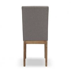 Nathania Grey Upholstered Side Dining Chairs (Set of 2) by Homy Casa -Homy Casa Shop grey homy casa dining chairs nathania grey 44 1000