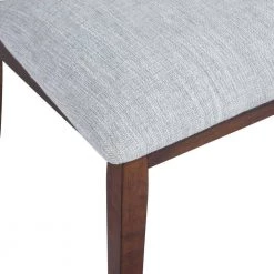 Upholstered Parsons Dining Chair Grey(Set of 2) by Homy Casa -Homy Casa Shop grey homy casa dining chairs rosanne 44 1000