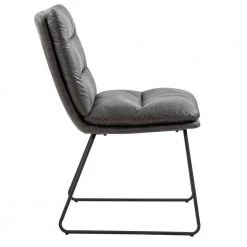 Steffen Grey Upholstery Dining Side Chair (Set of 2) by Homy Casa -Homy Casa Shop grey homy casa dining chairs steffen grey 2484 4f 1000