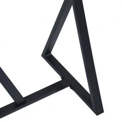 Hess 47.2 in.Natural Retangle Manufactured Wood Top Metal Frame Console Table by Homy Casa -Homy Casa Shop ivory homy casa console tables hess 66 1000