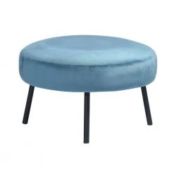 17 in. x 15 in. x 26 in. Nickil LIght Blue Bench Pillow by Homy Casa -Homy Casa Shop light blue homy casa ottomans nickeil light blue 1f 1000