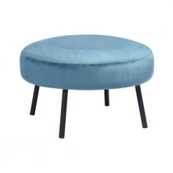 17 in. x 15 in. x 26 in. Nickil LIght Blue Bench Pillow by Homy Casa -Homy Casa Shop light blue homy casa ottomans nickeil light blue 4f 1000