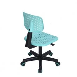 Task Chair Secretary Office Chair, TURQUOISE by Homy Casa -Homy Casa Shop light blue homy casa task chairs iwc turquoise 1f 1000