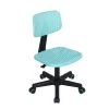 Task Chair Secretary Office Chair, TURQUOISE by Homy Casa 1 Task Chair Secretary Office Chair, TURQUOISE by Homy Casa -Homy Casa Shop light blue homy casa task chairs iwc turquoise 64 1000