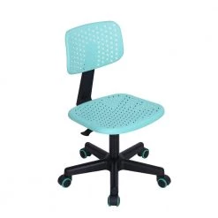 Task Chair Secretary Office Chair, TURQUOISE by Homy Casa