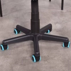 Task Chair Secretary Office Chair, TURQUOISE by Homy Casa -Homy Casa Shop light blue homy casa task chairs iwc turquoise 76 1000