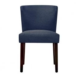 Cambodia Navy Upholstered Solid Wood Dining Chair(Set of 2) by Homy Casa -Homy Casa Shop navy homy casa dining chairs cambodia midnight 31 1000