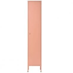 Wimmer Pink Metal Accent Storage Cabinets by Homy Casa -Homy Casa Shop pink homy casa accent cabinets hd wimmer pink 1f 1000