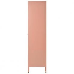 Wimmer Pink Metal Accent Storage Cabinets by Homy Casa -Homy Casa Shop pink homy casa accent cabinets hd wimmer pink 4f 1000