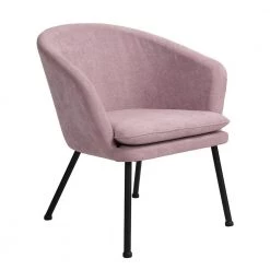 Dixier Pink Accent Barrel Chair Fabric Seat with Cushion by Homy Casa 19 Dixier Pink Accent Barrel Chair Fabric Seat with Cushion by Homy Casa -Homy Casa Shop pink homy casa accent chairs dixier pink 4f 1000