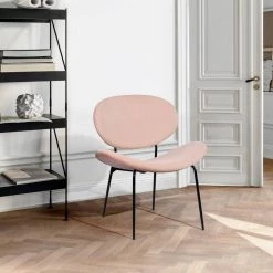 GLOBE BLUSH by Homy Casa 15 GLOBE BLUSH by Homy Casa -Homy Casa Shop pink homy casa accent chairs globe blush 31 1000