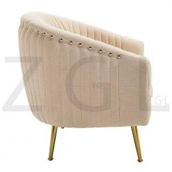 Leisure Chair Pink Solid Wood Arm Chair by Homy Casa -Homy Casa Shop pink homy casa accent chairs trapp pink 4f 1000