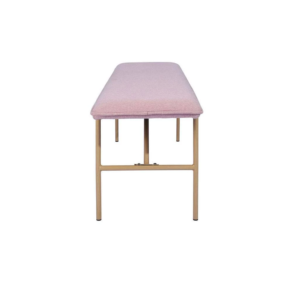 Dining Room Counter Stool Pink by Homy Casa 6 Dining Room Counter Stool Pink by Homy Casa - Image 4