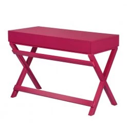 Mavis 44.1 in. Raspberry Pink Rectangular Wood Board Desk With 2-Drawers by Homy Casa 17 Mavis 44.1 in. Raspberry Pink Rectangular Wood Board Desk With 2-Drawers by Homy Casa -Homy Casa Shop pink homy casa console tables hd mavis raspberry pink 1f 1000