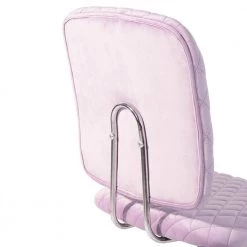 Lilac Quilted Velvet Upholstery Task Office Chair Purple by Homy Casa -Homy Casa Shop purple homy casa task chairs deni lilac fa 1000