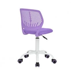 Carnation Purple Upholstery Task Chair With Adjustable Height by Homy Casa -Homy Casa Shop purple homy casa task chairs hd carnation purple 1f 1000