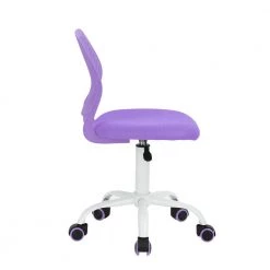 Carnation Purple Upholstery Task Chair With Adjustable Height by Homy Casa -Homy Casa Shop purple homy casa task chairs hd carnation purple 4f 1000