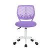 Carnation Purple Upholstery Task Chair With Adjustable Height by Homy Casa -Homy Casa Shop purple homy casa task chairs hd carnation purple 64 1000