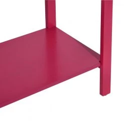 Bianca 44.3 in. Pink Standard Rectangle Wood Console Table by Homy Casa -Homy Casa Shop raspberry pink homy casa console tables hd bianca raspberry pink fa 1000