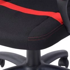 19.7 in. Width Standard Red Gaming Chair with Adjustable Height by Homy Casa -Homy Casa Shop red homy casa gaming chairs linton red lp lmkz fa 1000