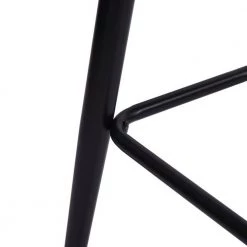 Aldridge 28 in. Rose Low Back Metal Frame Bar Stool with Velvet Seat (Set of 2) by Homy Casa -Homy Casa Shop rose homy casa bar stools hd aldridge high bar frost rose 76 1000