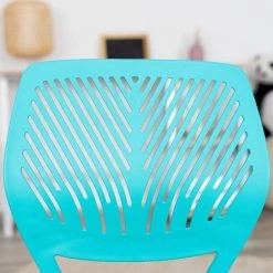 Carnation Turquoise Mesh Upholstery Task Chair with Adjustable Height by Homy Casa -Homy Casa Shop turquoise homy casa task chairs carnation turquoise fa 1000