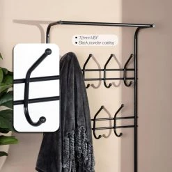 Ady 70 in. H * 26 in. W * 12.6 in. D Walnut Armorie by Homy Casa -Homy Casa Shop walnut homy casa armoires wardrobes ady walnut 44 1000