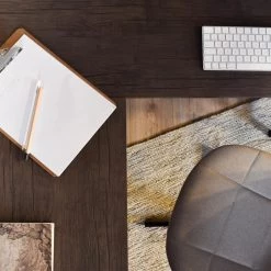 47 in. L-Shaped Walnut Computer Desk with Shelves by Homy Casa -Homy Casa Shop walnut homy casa computer desks drogba 44 1000