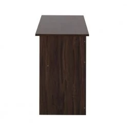 Waston 35.4 in. Rectangular Walnut Wood 2-Drawer Writing Desk by Homy Casa 25 Waston 35.4 in. Rectangular Walnut Wood 2-Drawer Writing Desk by Homy Casa -Homy Casa Shop walnut homy casa writing desks hd waston walnut 1f 1000