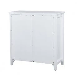 Taneka White Wood Accent Cabinet by Homy Casa -Homy Casa Shop white homy casa accent cabinets hd taneka white 1f 1000