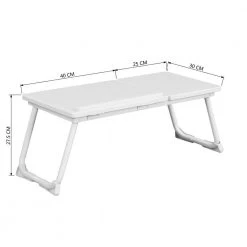 White Folding Laptop Stand by Homy Casa -Homy Casa Shop white homy casa computer desks mamie white hg dd 44 1000